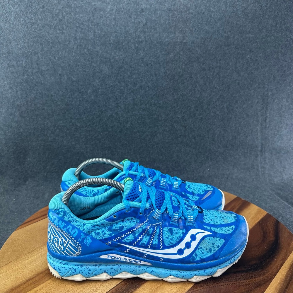 Saucony Nomad TR Sneakers Womens Size 9.5 Blue Trail Running Shoes S10287-3